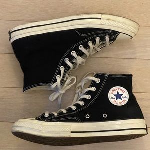 Converse all star chuck 70s mens size 10.5 black